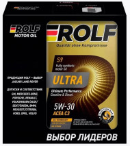 Масло мотор. ROLF ULTRA C3 5W30 API SN/CF 4л+1л (1*3шт) Масло мотор. ROLF ULTRA C3 5W30 API SN/CF 4л+1л (1*3шт)