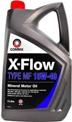 Масло моторн. минераль. 15W40 COMMA X-FLOW TYPE XS (4л.)