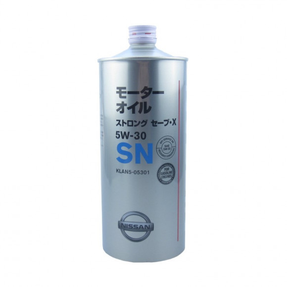 Масло мотор. 5W30 Nissan STRONG SAVE (1л) ж.б. 1*24шт.