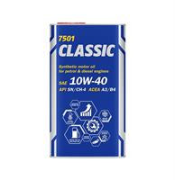 Масло полусинт.MANNOL 7501 CLASSIC SAE 10W40  (4л.) metal  1*4шт.