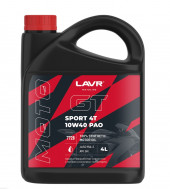 Ln7728 Масло мотор. 4T 10W40 SN GT SPORT, LAVR MOTO 4 л 1*4шт