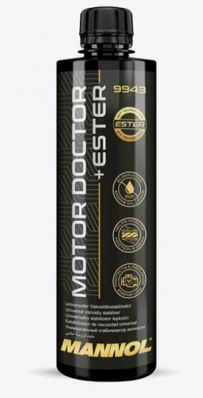 Присадка для снижения расхода масла MANNOL "MOTOR DOKTOR" +ESTER 450мл. (1*24шт) Присадка для снижения расхода масла MANNOL "MOTOR DOKTOR" +ESTER 450мл. (1*24шт)