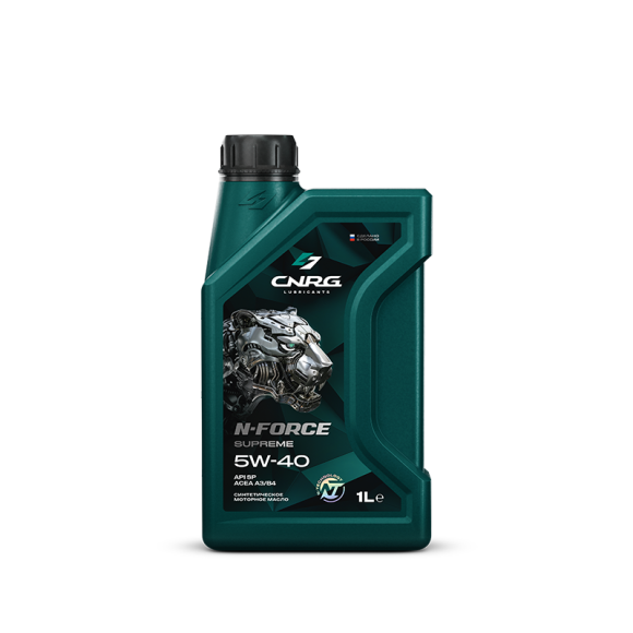 Масло мотор.CNRG N-FORCE Supreme 5W-40 SP, A3/B4 (1 л) 1*12шт Масло мотор.CNRG N-FORCE Supreme 5W-40 SP, A3/B4 (1 л) 1*12шт