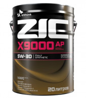 Масло мотор.  5W30 ZIC X9000 AP E4/E7 металл 20 л.