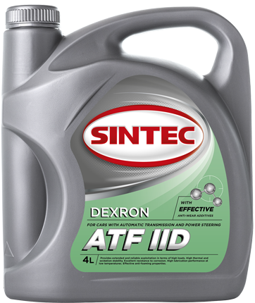 Масло трансм.  ATF ІІD SINTEC  (4л)  1*4шт