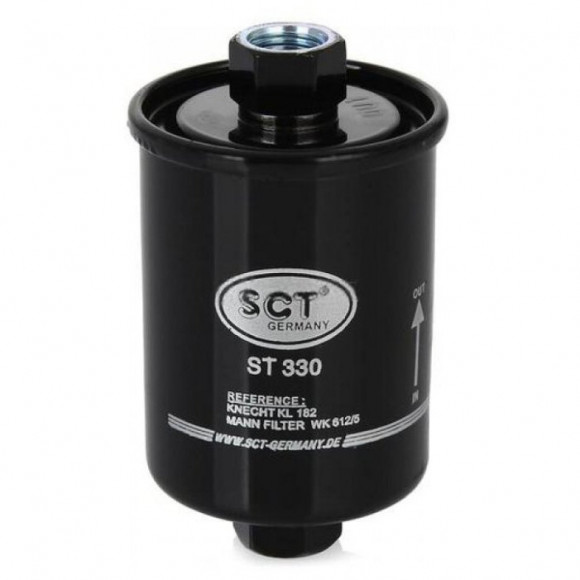 ST330 Фильтр топливный SCT  (гайка) LADA 2108-2109-99; LADA 2112-0111-701-001 (1*75шт)