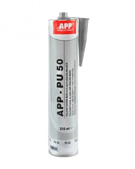 Герметик полиуретановый APP 0,31л PU-50 черный 1*12 шт.