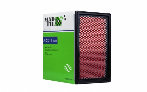 MADFIL Фильтр воздушный, 16546-ED000 пропитанный