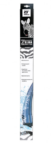 Щетка стеклоочистителя БЕСКАРКАСНАЯ Azard "ZEBRA" (23'/580мм) /к-т 1 шт./ Щетка стеклоочистителя БЕСКАРКАСНАЯ Azard "ZEBRA" (23'/580мм) /к-т 1 шт./