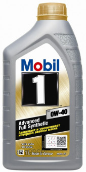Масло мотор.  0W40 Mobil 1 FS SN/CF A3/B4 пластик (1 л.) 1*12 шт.