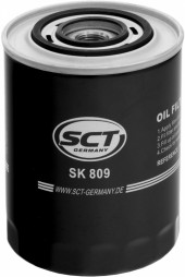 Фильтр масляный SCT SK 809-PEUGEOT/FIAT/IVECO  JUMPER/BOXER 2.4D-2.5D