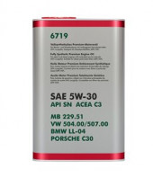 Масло мотор. синтет. Fanfaro for VAG  SAE 5W30  1л ж/б 1*12шт.