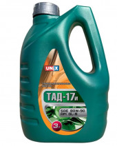 Масло трансм. 80W90 UNIX ТАД17 GL5 3л Масло трансм. 80W90 UNIX ТАД17 GL5 3л