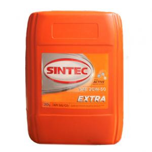 Масло мотор. SINTEC Экстра SAE 20W50 API SG/CD (20л)