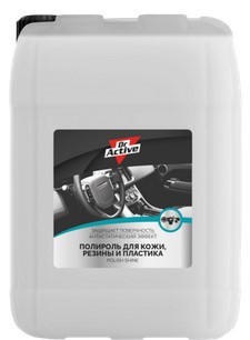 Sintec Dr. Active Полироль для кожи, резины и пластика "Polyrole Shine" 5л. (1*4шт)