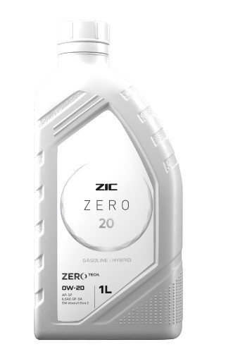 Масло мотор.  0W20 ZIC ZERO SP GF-6A пластик (1 л.) 1*12 шт.