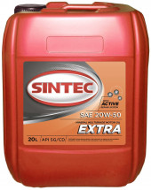 Масло мотор. SINTEC EXTRA LIFE 2000 SAE 20W50 API SJ/CF 5л (1*4шт) Масло мотор. SINTEC EXTRA LIFE 2000 SAE 20W50 API SJ/CF 5л (1*4шт)