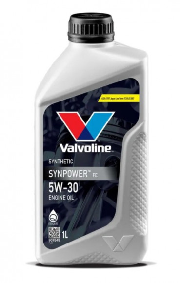 Масло мотор.  5W30 Valvoline SYNPOWER FE SP A5/B5 пластик (1 л.) 1*12 шт.