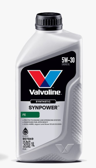 Масло мотор.  5W30 Valvoline SYNPOWER FE SP A5/B5 пластик (1 л.) 1*12 шт.