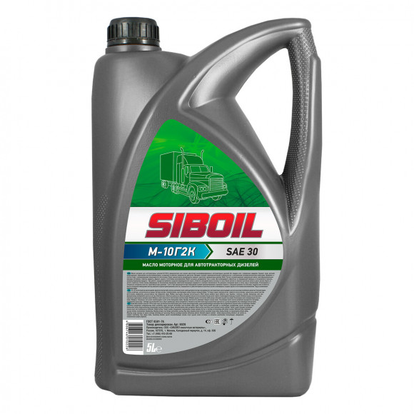 Масло мотор. SibOil М10Г2к  5л (1*3шт)