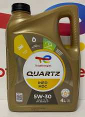 Масло мотор.  5W30 TOTAL QUARTZ INEO MDC API SN/CF ACEA C3 пластик (4 л.) 1*3 шт. (Турция)