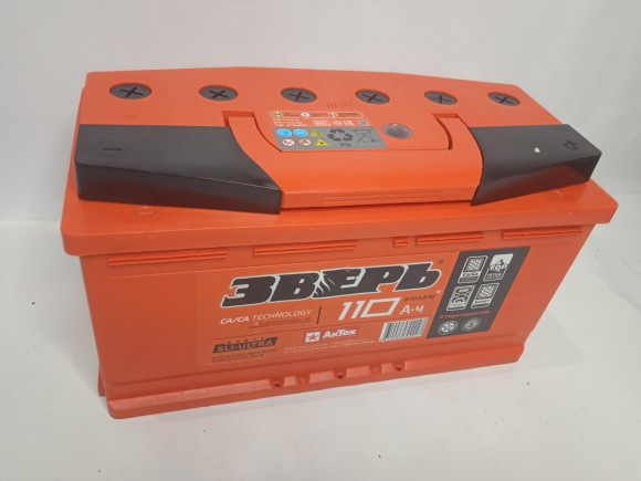 Аккумулятор 6 СТ - 77 ЗВЕРЬ ( п.т.750А) евро