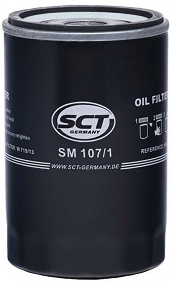 Фильтр масляный SCT SM 107/1- MB W201/124/126 1.8-3.0