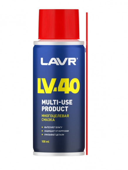 Ln1496 Смазка многоцелевая, LAVR LV-40, 100мл