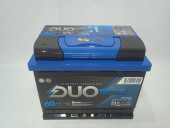 Аккумулятор 6 СТ-60 DUO( п.т.570А) стандарт