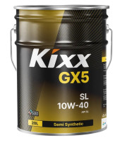Масло мотор. 10W40 Kixx GX5 SL металл (20 л.) Масло мотор. 10W40 Kixx GX5 SL металл (20 л.)