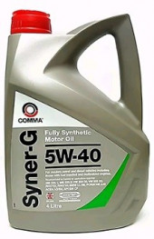 Масло мотор. 5W40 COMMA Syner-G (4 л.) пластик 1*4 шт. Масло мотор. 5W40 COMMA Syner-G (4 л.) пластик 1*4 шт.