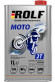 Масло мотор.  ROLF MOTO 2T  (п/с) ПЛАСТИК 1л (1*12шт)