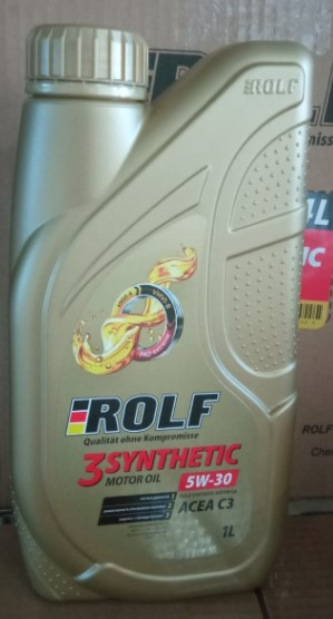 Масло мотор. ROLF 3-SYNTHETIC SAE 5W30 ACEA C3 ПЛАСТИК 1л (1*12шт) Масло мотор. ROLF 3-SYNTHETIC SAE 5W30 ACEA C3 ПЛАСТИК 1л (1*12шт)