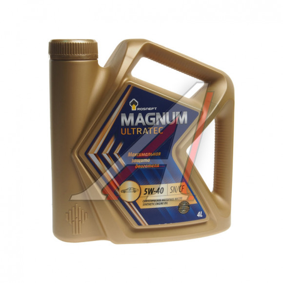 Масло мотор. Роснефть MAGNUM Ultratec 5W40 SN/CF синт. (4л) Масло мотор. Роснефть MAGNUM Ultratec 5W40 SN/CF синт. (4л)