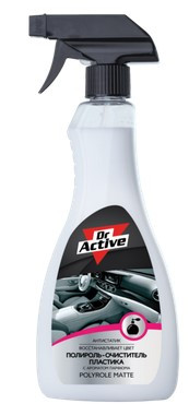 Sintec Dr.Active Полироль-очиститель пластика "Polyrole Matte" парфюм 500 мл спрей