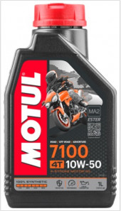 Масло мотор. 10W50 MOTUL 7100 4Т SN MA-2 пластик (1 л.) 1*12 шт.