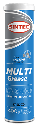 Смазка EP 3-100  MULTI GREASE SINTEC (400г) (1*15) Смазка EP 3-100  MULTI GREASE SINTEC (400г) (1*15)