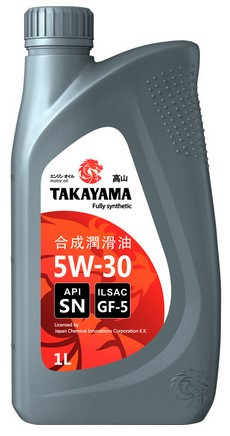 Масло трансмиссионное синт. TAKAYAMA Transmission SAE 75W90 API GL-5 ПЛАСТИК (1л) 1*12шт