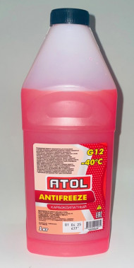 Антифриз A-40 ATOL красный  (1 кг) 1*10шт