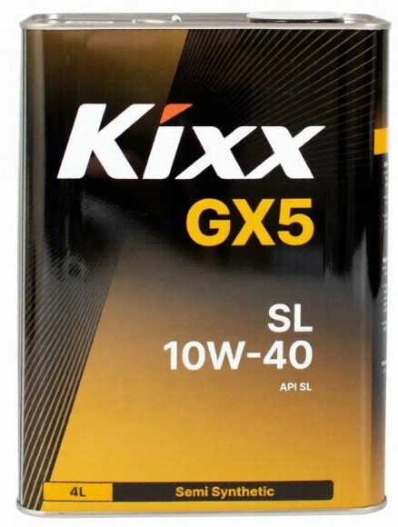 Масло мотор. 10W40 Kixx GX5 SL металл (4 л.) 1*4 шт. Масло мотор. 10W40 Kixx GX5 SL металл (4 л.) 1*4 шт.