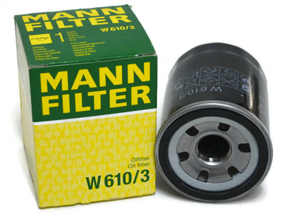 Фильтр масляный MANN W610/3