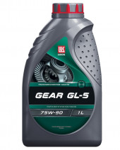 Масло трансм. 75W90 GEAR ЛУКОЙЛ GL-5 (1л) 1*12шт Масло трансм. 75W90 GEAR ЛУКОЙЛ GL-5 (1л) 1*12шт