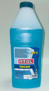 Тосол A-40 ATOL  (1 кг) 1*10шт Тосол A-40 ATOL  (1 кг) 1*10шт