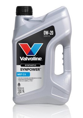 Масло мотор. 0W20 Valvoline SYNPOWER MST C5 C5 пластик (5 л.) 1*4 шт. Масло мотор. 0W20 Valvoline SYNPOWER MST C5 C5 пластик (5 л.) 1*4 шт.