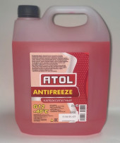 Антифриз A-40 ATOL красный  (5 кг) 1*3шт