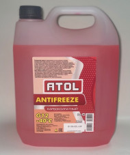 Антифриз A-40 ATOL красный  (5 кг) 1*3шт