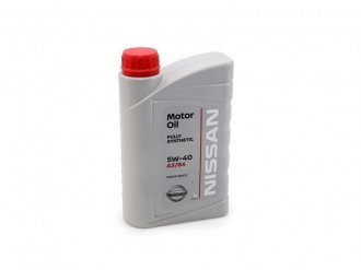 Масло мотор. 5W40 Nissan Motor Oi API SN/CF (1л) 1*18шт