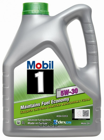 Масло мотор. Mobil 1 5W30 ESP Formula 4л (1*4шт)