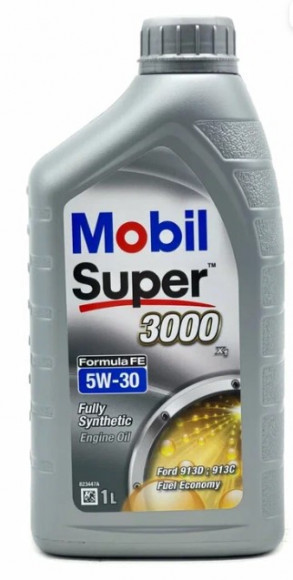 Масло мотор. 5W30 Mobil Super 3000 X1 Formula FE SN А5/B5 пластик (1 л.) 1*12 шт. Масло мотор. 5W30 Mobil Super 3000 X1 Formula FE SN А5/B5 пластик (1 л.) 1*12 шт.