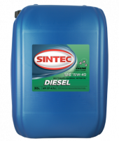 Масло мотор. SINTEC Diesel 15W40 CF-4/SJ (30л)